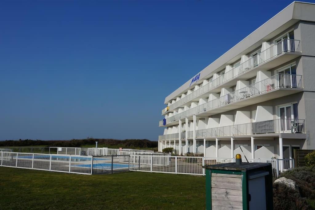 Appartamento Beau T2 face à l ocean vue exceptionnelle Guidel Esterno foto