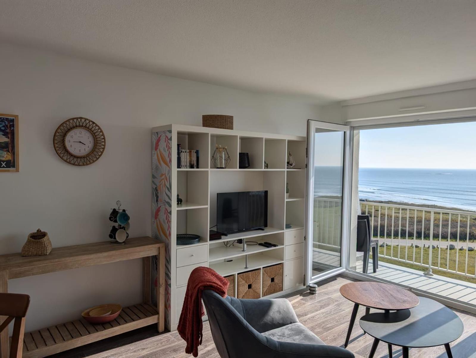Appartamento Beau T2 face à l ocean vue exceptionnelle Guidel Esterno foto